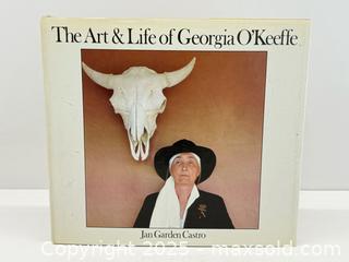 MaxSold Auction: Art &#38; Life of Georgia O’Keeffe Book Signed by Canadian Artist Hannibal Rothschild - Toronto (Ontario, Canada) PARTNER MANAGED Estate Sale Online Auction - Esander Drive (STORAGE)
