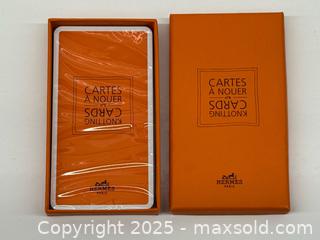 MaxSold Auction: BNIB Hermès Cartes à Nouer Scarf Knotting Cards - Toronto (Ontario, Canada) PARTNER MANAGED Estate Sale Online Auction - Esander Drive (STORAGE)