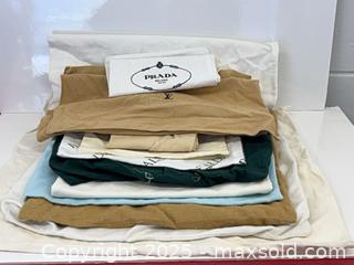 MaxSold Auction: Designer Shoe Dust Bags  - Toronto (Ontario, Canada) PARTNER MANAGED Estate Sale Online Auction - Esander Drive (STORAGE)