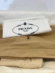 MaxSold Auction: Designer Shoe Dust Bags  - Toronto (Ontario, Canada) PARTNER MANAGED Estate Sale Online Auction - Esander Drive (STORAGE)