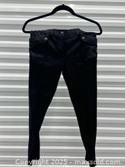 MaxSold Auction: Emilio Pucci Black Faux Suede Women’s Moto Pants Sz S - Toronto (Ontario, Canada) PARTNER MANAGED Estate Sale Online Auction - Esander Drive (STORAGE)