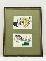 MaxSold Auction: Framed Pair of Le Corbusier Lithographs  - Toronto (Ontario, Canada) PARTNER MANAGED Estate Sale Online Auction - Esander Drive (STORAGE)