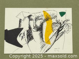 MaxSold Auction: Framed Pair of Le Corbusier Lithographs  - Toronto (Ontario, Canada) PARTNER MANAGED Estate Sale Online Auction - Esander Drive (STORAGE)