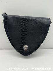 MaxSold Auction: Francois Marot Black Leather Satchel Bag  - Toronto (Ontario, Canada) PARTNER MANAGED Estate Sale Online Auction - Esander Drive (STORAGE)