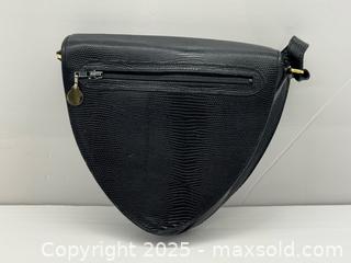 MaxSold Auction: Francois Marot Black Leather Satchel Bag  - Toronto (Ontario, Canada) PARTNER MANAGED Estate Sale Online Auction - Esander Drive (STORAGE)