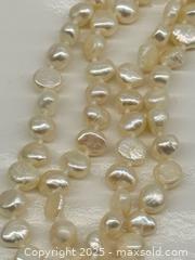 MaxSold Auction: Freshwater Pearl Necklace + Vintage Italian Micro Mosaic Brooch  - Toronto (Ontario, Canada) PARTNER MANAGED Estate Sale Online Auction - Esander Drive (STORAGE)