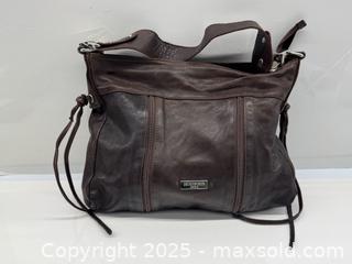 MaxSold Auction: Georges Rech Brown Leather Hobo Bag - Toronto (Ontario, Canada) PARTNER MANAGED Estate Sale Online Auction - Esander Drive (STORAGE)