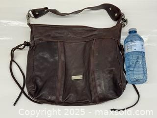 MaxSold Auction: Georges Rech Brown Leather Hobo Bag - Toronto (Ontario, Canada) PARTNER MANAGED Estate Sale Online Auction - Esander Drive (STORAGE)