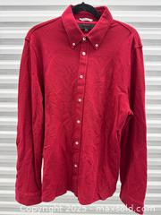 MaxSold Auction: Givenchy Men’s Red Pima Cotton Long Sleeve Shirt Sz XL - Toronto (Ontario, Canada) PARTNER MANAGED Estate Sale Online Auction - Esander Drive (STORAGE)