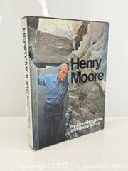 MaxSold Auction: Henry Moore Art Book c.1968 - Toronto (Ontario, Canada) PARTNER MANAGED Estate Sale Online Auction - Esander Drive (STORAGE)