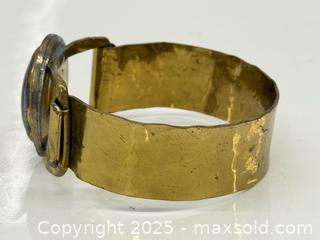 MaxSold Auction: MCM Rafael Brass + Red Cabochon Bracelet  - Toronto (Ontario, Canada) PARTNER MANAGED Estate Sale Online Auction - Esander Drive (STORAGE)