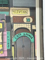 MaxSold Auction: MCM Signed Streetscape Watercolour Painting  - Toronto (Ontario, Canada) PARTNER MANAGED Estate Sale Online Auction - Esander Drive (STORAGE)