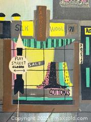 MaxSold Auction: MCM Signed Watercolour Street Scene Painting  - Toronto (Ontario, Canada) PARTNER MANAGED Estate Sale Online Auction - Esander Drive (STORAGE)