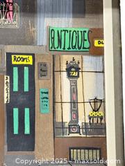 MaxSold Auction: MCM Signed Watercolour Street Scene Painting  - Toronto (Ontario, Canada) PARTNER MANAGED Estate Sale Online Auction - Esander Drive (STORAGE)