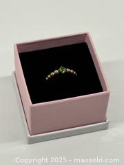 MaxSold Auction: Pandora Spring Green Beaded Sterling Silver Ring in Original Box - Toronto (Ontario, Canada) PARTNER MANAGED Estate Sale Online Auction - Esander Drive (STORAGE)