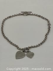 MaxSold Auction: Sterling Silver Heart Pendant Chain Necklace - Toronto (Ontario, Canada) PARTNER MANAGED Estate Sale Online Auction - Esander Drive (STORAGE)