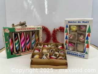 MaxSold Auction: Vintage Christmas Ornament Lot - Toronto (Ontario, Canada) PARTNER MANAGED Estate Sale Online Auction - Esander Drive (STORAGE)