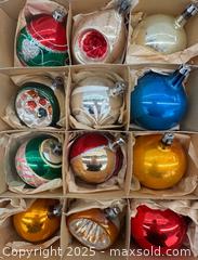 MaxSold Auction: Vintage Glass Christmas Tree Ornaments - Toronto (Ontario, Canada) PARTNER MANAGED Estate Sale Online Auction - Esander Drive (STORAGE)