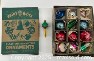 MaxSold Auction: Vintage Glass Christmas Tree Ornaments + More  - Toronto (Ontario, Canada) PARTNER MANAGED Estate Sale Online Auction - Esander Drive (STORAGE)