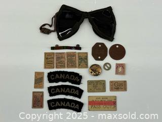 MaxSold Auction: Vintage Military Ephemera Lot  - Toronto (Ontario, Canada) PARTNER MANAGED Estate Sale Online Auction - Esander Drive (STORAGE)