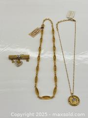 MaxSold Auction: Vintage Nina Ricci + D’Orlan Gold Toned Jewelry  - Toronto (Ontario, Canada) PARTNER MANAGED Estate Sale Online Auction - Esander Drive (STORAGE)