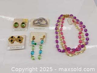 MaxSold Auction: Vintage NOS Nina Ricci Costume Jewelry  - Toronto (Ontario, Canada) PARTNER MANAGED Estate Sale Online Auction - Esander Drive (STORAGE)