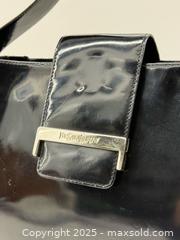 MaxSold Auction: Vintage Yves Saint Laurent Patent Leather Shoulder Bag YSL  - Toronto (Ontario, Canada) PARTNER MANAGED Estate Sale Online Auction - Esander Drive (STORAGE)