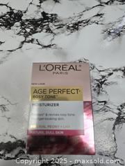 MaxSold Auction: L&#39;Oreal age perfect rosy tone moisture  - Brampton (Ontario, Canada) PARTNER MANAGED Commercial Liquidation Online Auction - Rosedale Avenue West