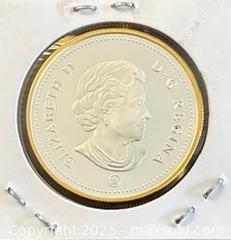 MaxSold Auction: 1608-2008 Cdn. Silver Proof Quebec City 400th Anniversary 1 Dollar  - Newmarket (Ontario, Canada) PARTNER MANAGED Reseller Online Auction - Walter Avenue