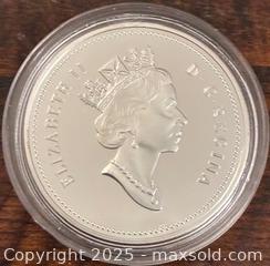 MaxSold Auction: 1774-1999 Cdn. Silver Proof Voyage of Juan Perez 225th Anniversary 1 Dollar  - Newmarket (Ontario, Canada) PARTNER MANAGED Reseller Online Auction - Walter Avenue