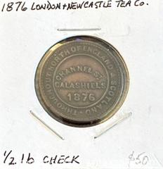MaxSold Auction: 1876 London Newcastle North of England Channel St., Galashiels, Scotland 1/2 lb Check - Newmarket (Ontario, Canada) PARTNER MANAGED Reseller Online Auction - Walter Avenue