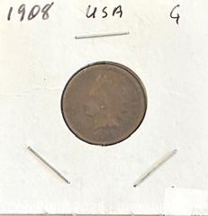 MaxSold Auction: 1908 US Indian Head One Cent  - Newmarket (Ontario, Canada) PARTNER MANAGED Reseller Online Auction - Walter Avenue