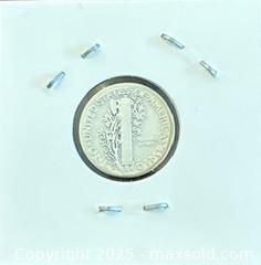 MaxSold Auction: 1942 US Silver Mercy Dime  - Newmarket (Ontario, Canada) PARTNER MANAGED Reseller Online Auction - Walter Avenue