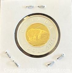 MaxSold Auction: 1952-2002 Cdn. Silver Proof Queen Elizabeth II 50th Anniversary Twoonie  - Newmarket (Ontario, Canada) PARTNER MANAGED Reseller Online Auction - Walter Avenue