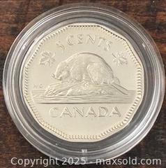 MaxSold Auction: 1953-2003 Cdn. Silver Proof Queen Elizabeth II 50th Anniversary 5 Cents  - Newmarket (Ontario, Canada) PARTNER MANAGED Reseller Online Auction - Walter Avenue