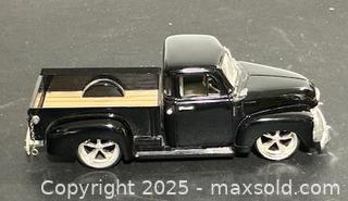 MaxSold Auction: 1953 Chevy Pickup Truck 3100 Black Diecast   - Newmarket (Ontario, Canada) PARTNER MANAGED Reseller Online Auction - Walter Avenue