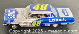 MaxSold Auction: 1964 Impala SS Racing Champions NASCAR Stock Rods Jimmie Johnson Lowes Diecast Car  - Newmarket (Ontario, Canada) PARTNER MANAGED Reseller Online Auction - Walter Avenue