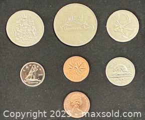 MaxSold Auction: 1975 Cdn. Double Cents Coin Set  - Newmarket (Ontario, Canada) PARTNER MANAGED Reseller Online Auction - Walter Avenue