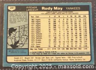 MaxSold Auction: 1980 O-Pee-Chee Assort MBL Baseball Collectible Trading Cards   - Newmarket (Ontario, Canada) PARTNER MANAGED Reseller Online Auction - Walter Avenue