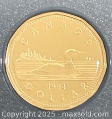 MaxSold Auction: 1994 Cdn. Specimen Coin Set  - Newmarket (Ontario, Canada) PARTNER MANAGED Reseller Online Auction - Walter Avenue