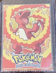 MaxSold Auction: 1999 Topps Pokémon Charmeleon Stage 2 Gotta Catch’em Movie Animation A1 Collectible Trading Card  - Newmarket (Ontario, Canada) PARTNER MANAGED Reseller Online Auction - Walter Avenue