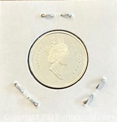 MaxSold Auction: 2003 Cdn. Silver Proof Queen Elizabeth II 25 Cents  - Newmarket (Ontario, Canada) PARTNER MANAGED Reseller Online Auction - Walter Avenue