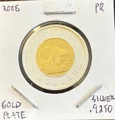 MaxSold Auction: 2008 Cdn. Silver Proof Queen Elizabeth II Twoonie  - Newmarket (Ontario, Canada) PARTNER MANAGED Reseller Online Auction - Walter Avenue