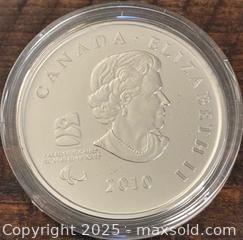 MaxSold Auction: 2010 Cdn. Vancouver Olympic Mascot Sumi Playing Ice Sledge Hockey 50 Cents  - Newmarket (Ontario, Canada) PARTNER MANAGED Reseller Online Auction - Walter Avenue