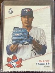 MaxSold Auction: 2017 Marcus Stroman Baseball Collectible Trading Card  - Newmarket (Ontario, Canada) PARTNER MANAGED Reseller Online Auction - Walter Avenue