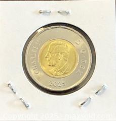 MaxSold Auction: 2025 Cdn. Celebrating Life and Art of Daphne COL Twoonie  - Newmarket (Ontario, Canada) PARTNER MANAGED Reseller Online Auction - Walter Avenue