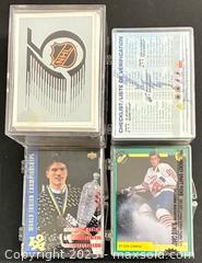 MaxSold Auction: 4 Assort Sub Sets NHL Hockey Collectible Trading Cards  - Newmarket (Ontario, Canada) PARTNER MANAGED Reseller Online Auction - Walter Avenue