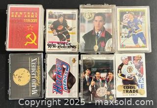 MaxSold Auction: 8 Assort Sub Sets NHL Hockey Collectible Trading Cards  - Newmarket (Ontario, Canada) PARTNER MANAGED Reseller Online Auction - Walter Avenue