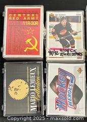 MaxSold Auction: 8 Assort Sub Sets NHL Hockey Collectible Trading Cards  - Newmarket (Ontario, Canada) PARTNER MANAGED Reseller Online Auction - Walter Avenue