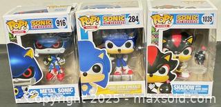 MaxSold Auction: Assort Funko Pop! Games: Sonic The Hedgehogs  - Newmarket (Ontario, Canada) PARTNER MANAGED Reseller Online Auction - Walter Avenue